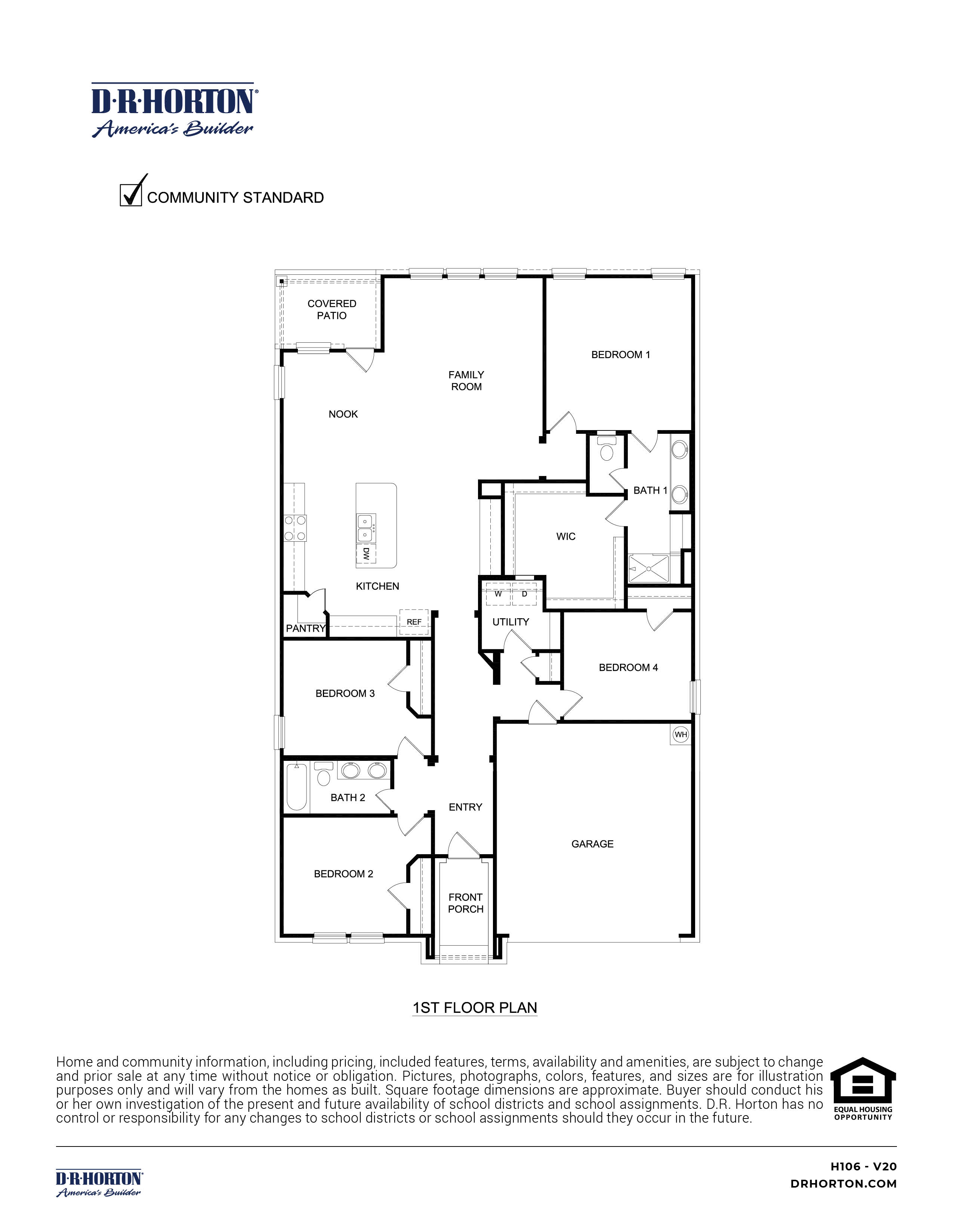 H106 Bentworth Floorplan