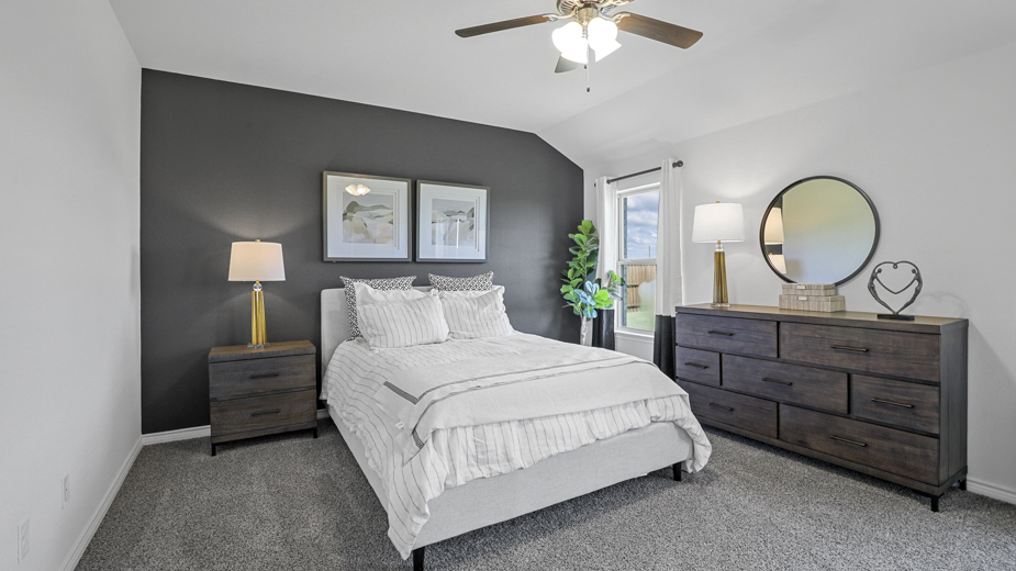 H133 Violet Floorplan Bedroom Gallery Image-Lillybroke at Legacy Hills in Celina, TX