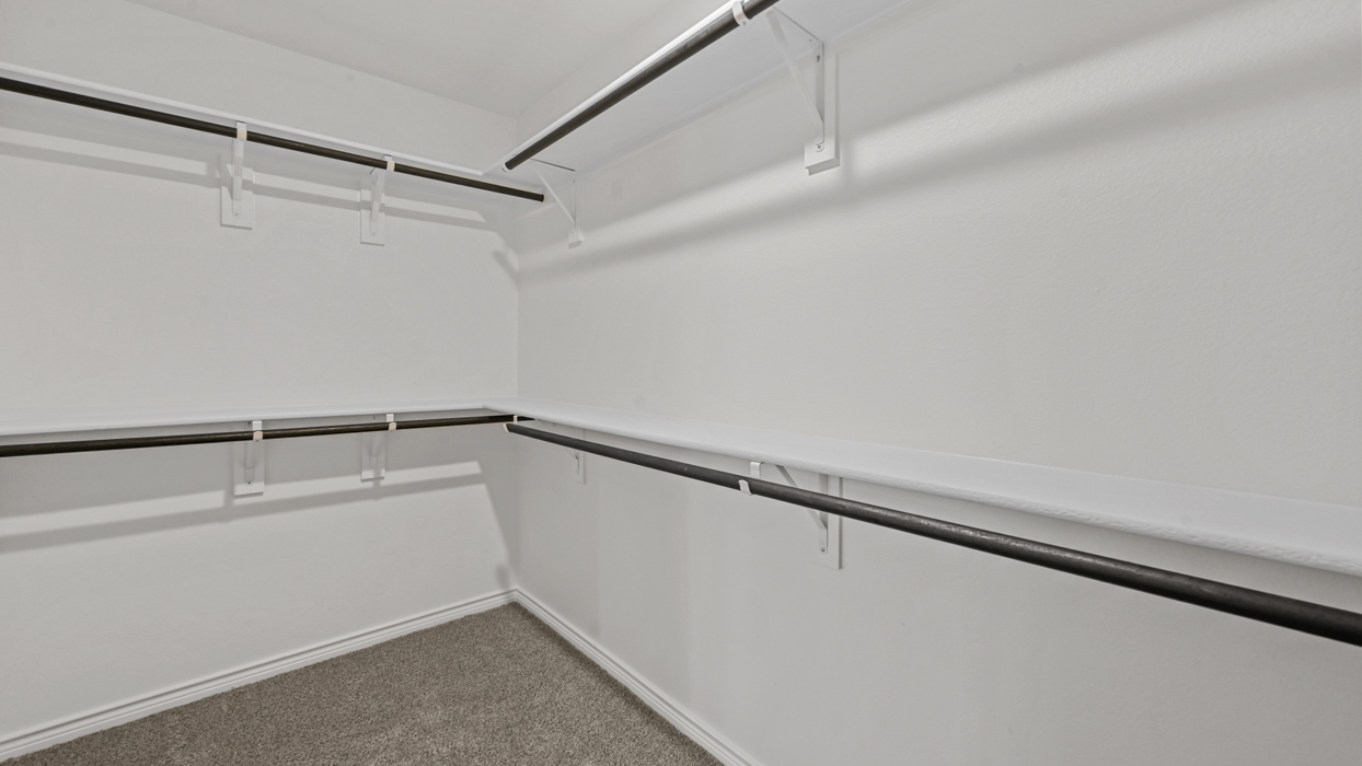 H157 Wimberly Floorplan Elevation F Closet Gallery Image-Lilybrooke in Leggacy Hills in Celina, TX