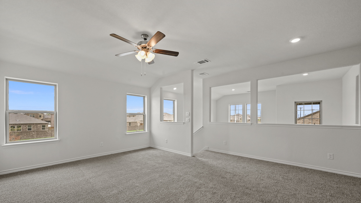 H204 Medbourne Floorplan Elevation A Gameroom Gallery Image-Lilybrooke at Legacy Hills in Celina, TX