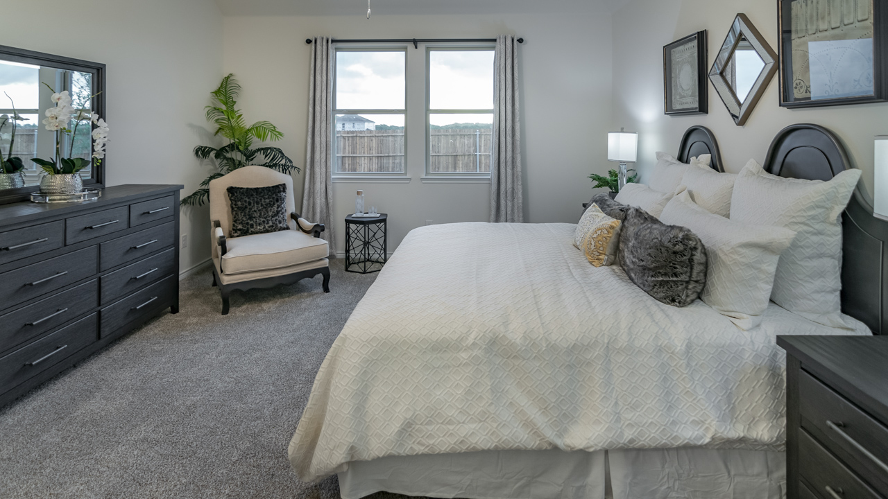 H231 Copaiba Floorplan Elevation F Bedroom-Lilybrooke at Legacy Hills in Celina, TX