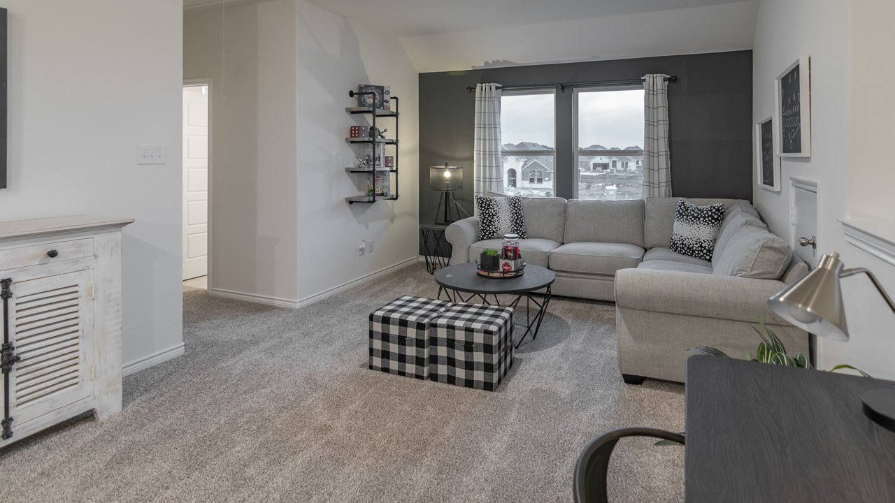 H231 Copaiba Floorplan Elevation F Upstairs-Lilybrooke at Legacy Hills in Celina, TX