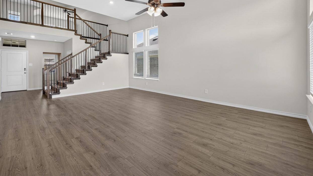 Alpine Floorplan Living Gallery Image-Legacy Hills at Lilybrooke in Celina, TX
