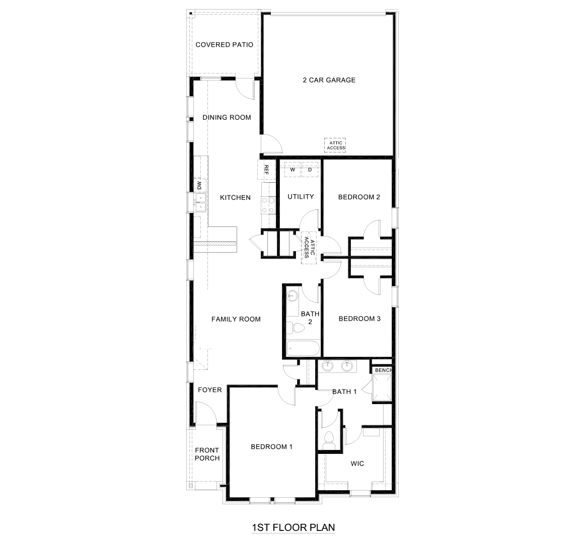 H122 Woodstock Floorplan-Magnolia at Legacy Hill in Celina, TX