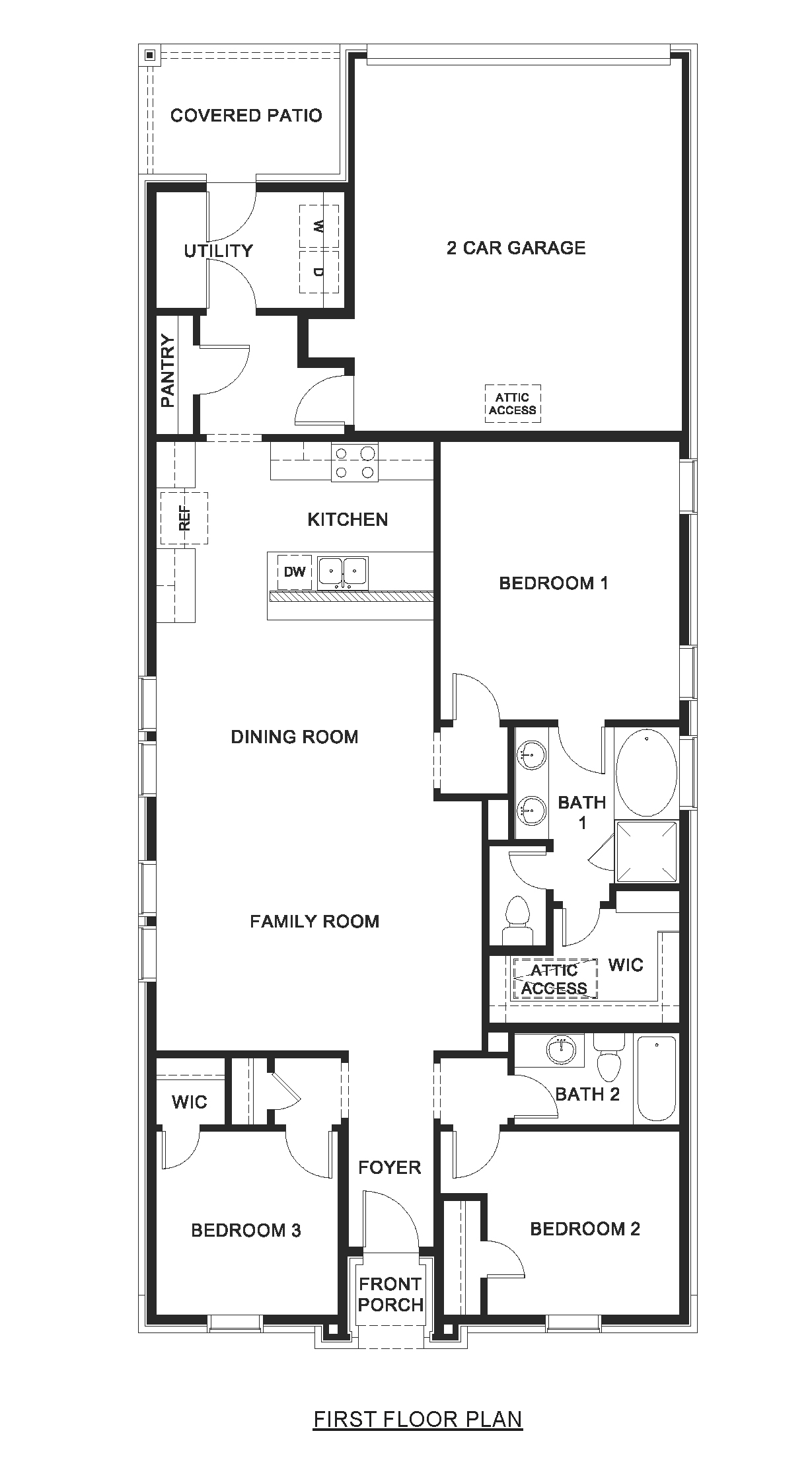 H185 Cambridge Floorplan-Magnolia at Legacy Hills