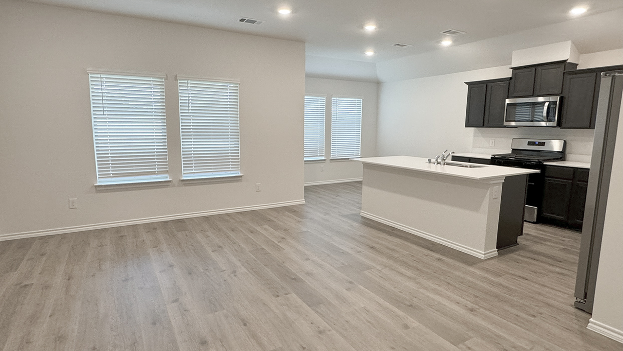 1300 Floorplan B Elevation Exterior Kitchen Gallery Image Three Oaks Sherman Texas