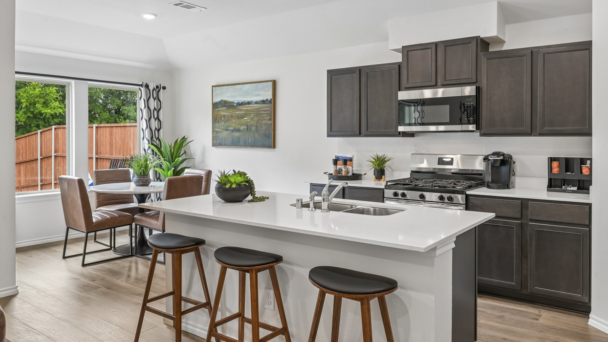X40B Bellvue floorplan Kitchen gallery image - Three Oaks in Sherman TX