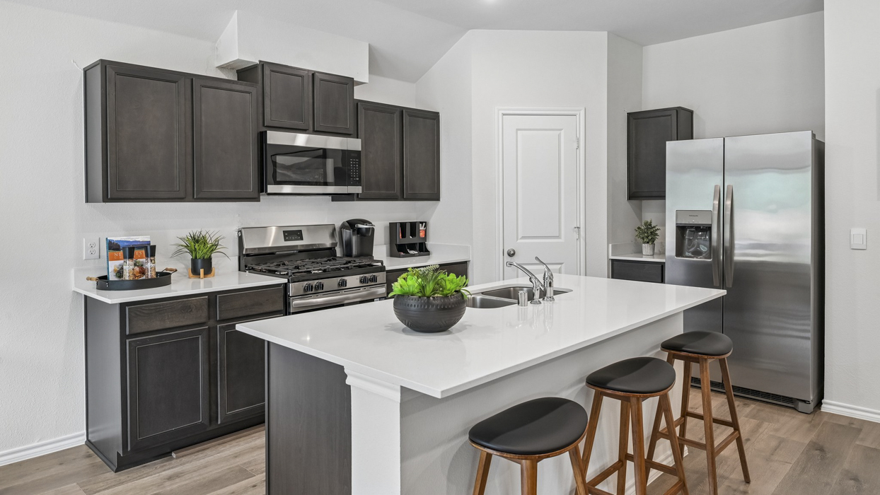 X40B Bellvue floorplan Kitchen gallery image - Three Oaks in Sherman TX