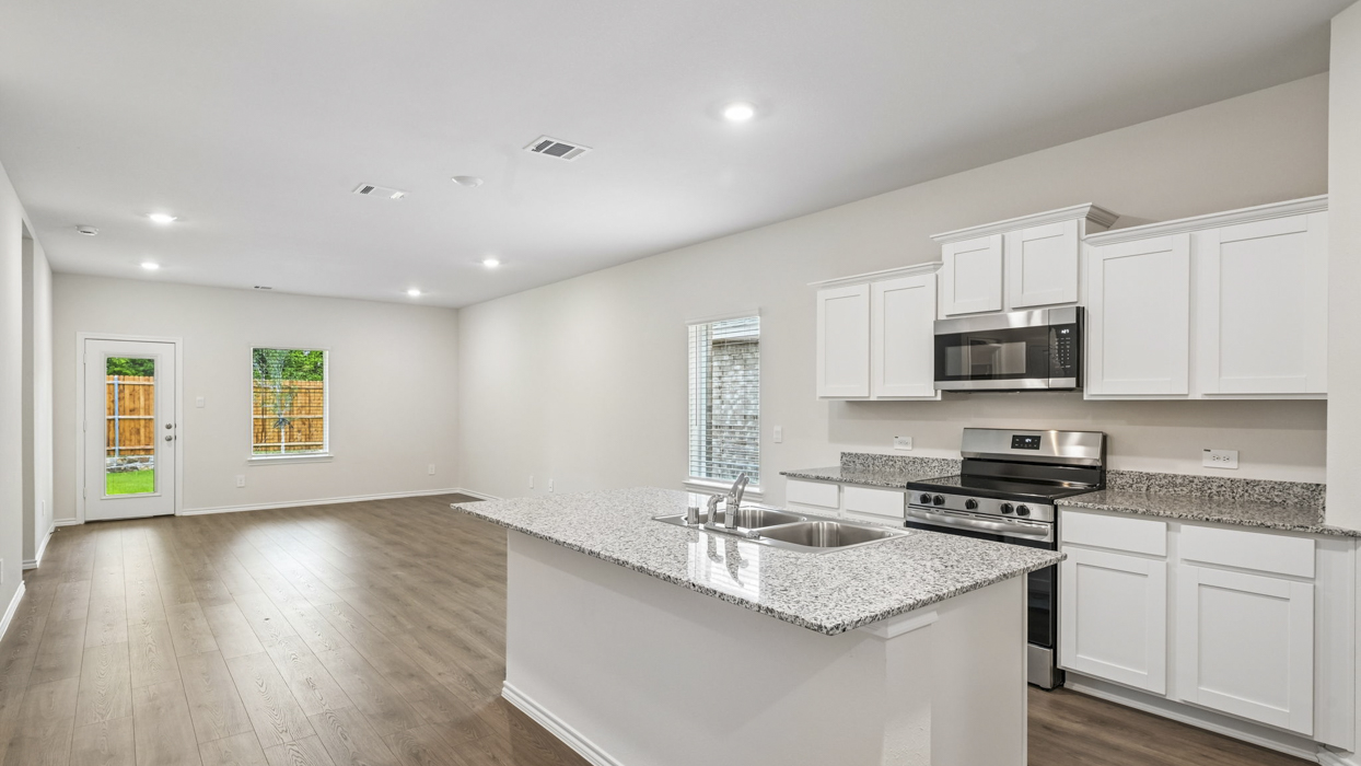 Kirby Floorplan Kitchen Gallery Image-Three Oaks in Sherman Tx