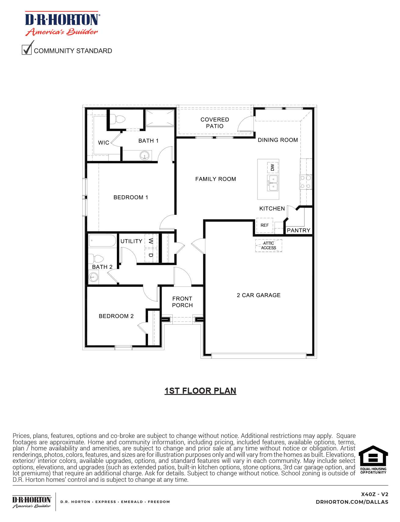 X40Z Zavalla floorplan