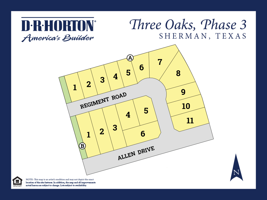 Static Lot Map