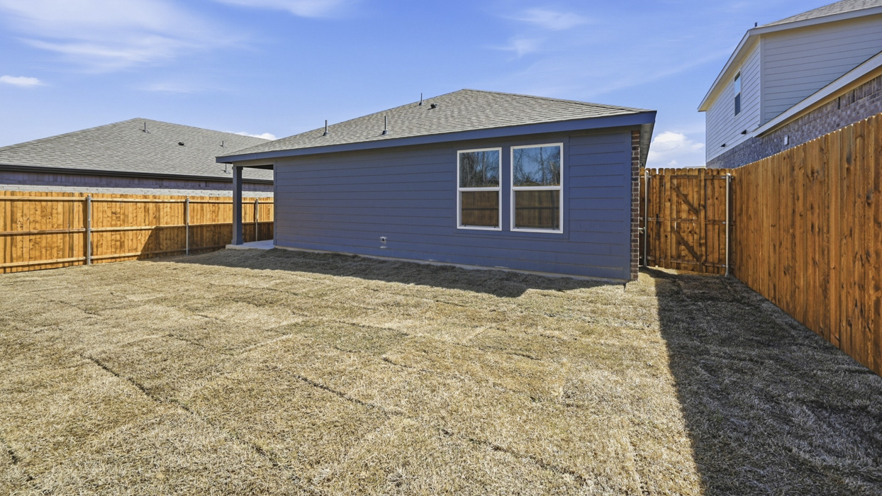 Abbot Floorplan Backyard Gallery Image - Sweetwater Springs in Sherman, TX