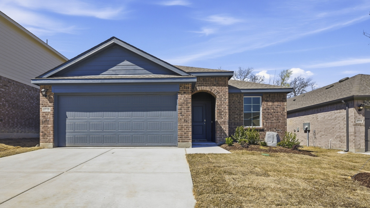 Abbot Floorplan Elevation A Exterior Gallery Image - Sweetwater Springs in Sherman, TX