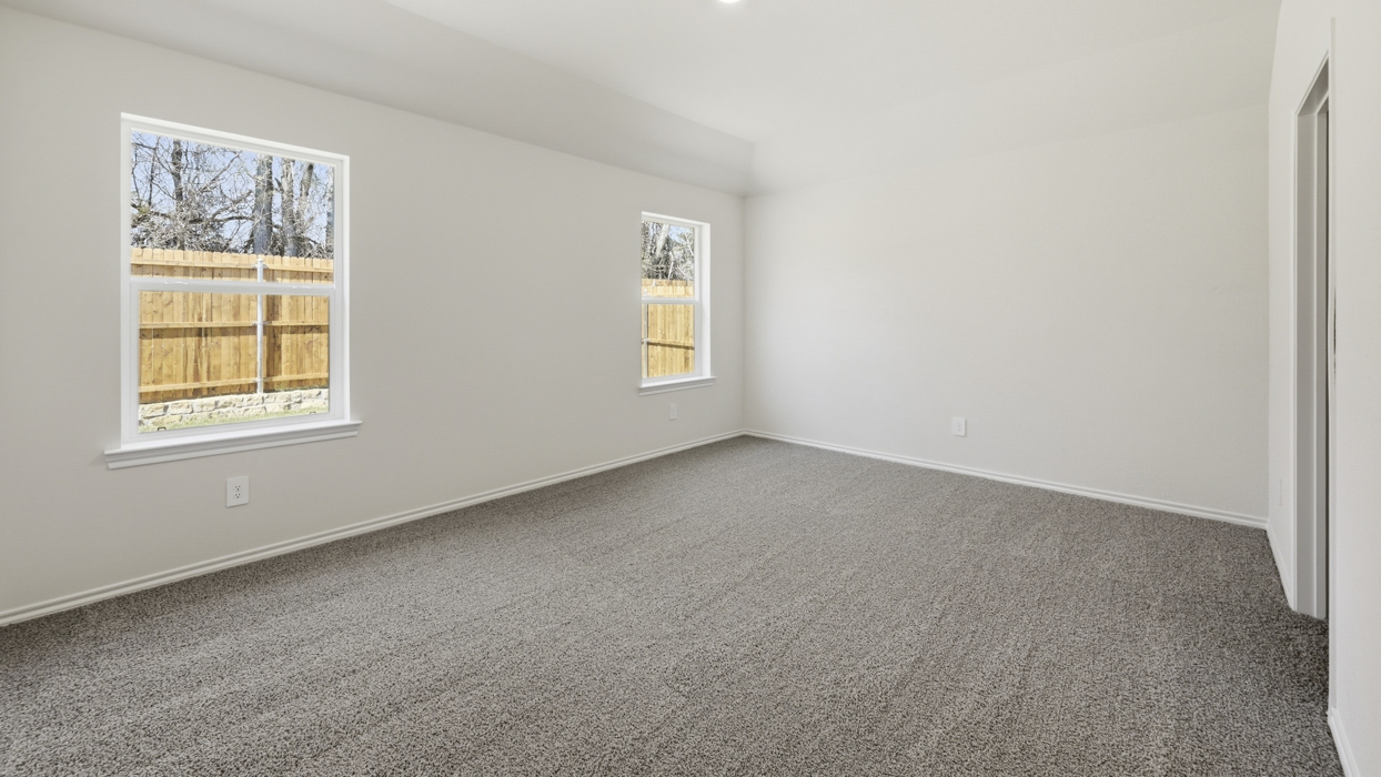 Clarke Floorplan Elevation A Bedroom Gallery Image - Sweetwater Springs in Sherman, TX
