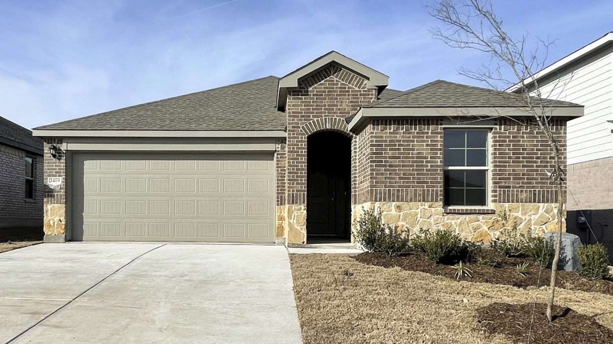 Clarke Floorplan Elevation A Exterior Gallery Image-Sweetwater Springs in Princeton, Tx