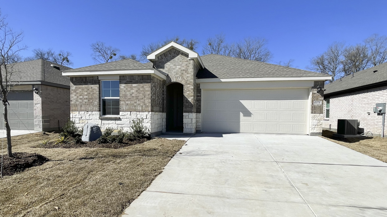Clarke Floorplan Elevation B Exterior Gallery Image - Sweetwater Springs in Sherman, TX