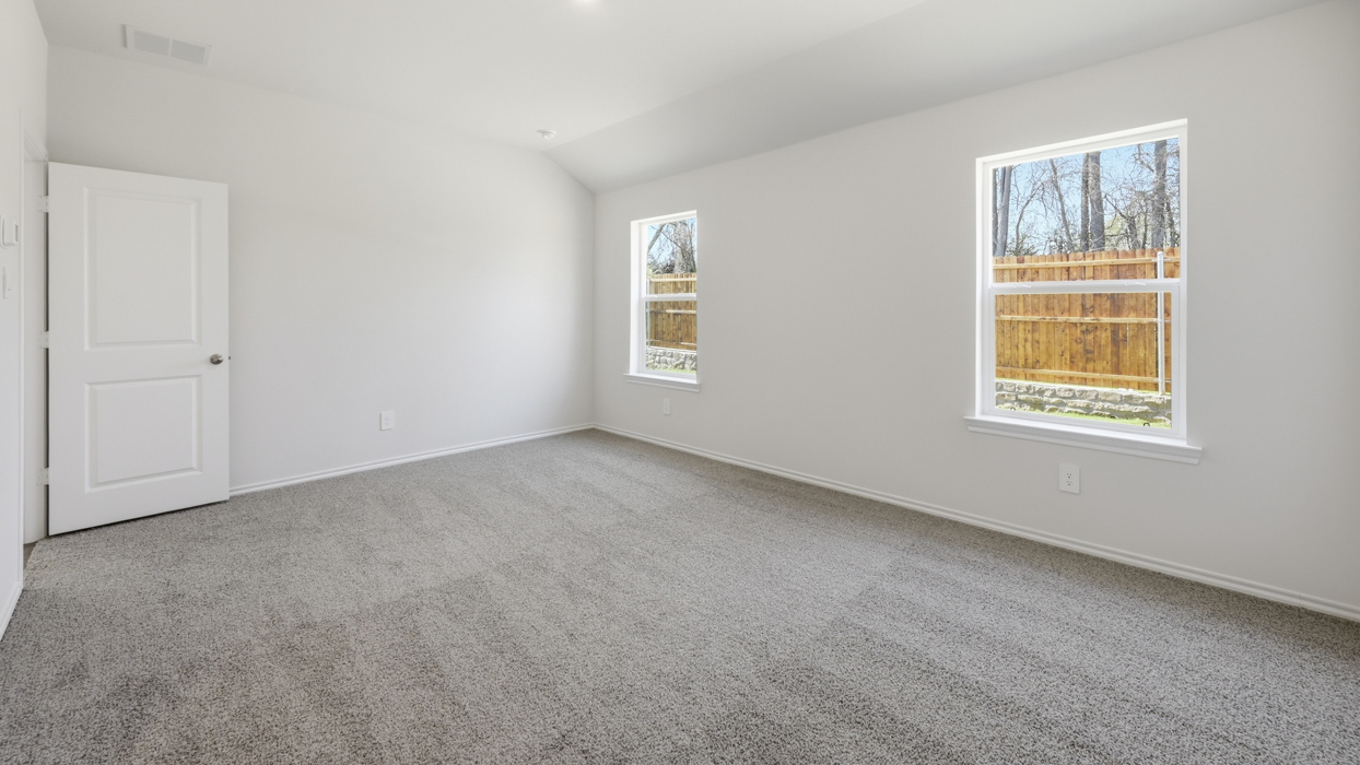 Clarke Floorplan Elevation B Bedroom Gallery Image - Sweetwater Springs in Sherman, TX