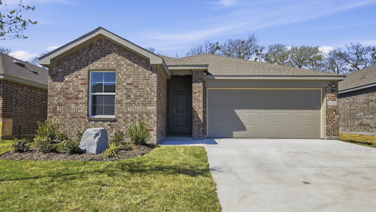 Clarke Floorplan Elevation A Exterior Gallery Image - Sweetwater Springs in Sherman, TX