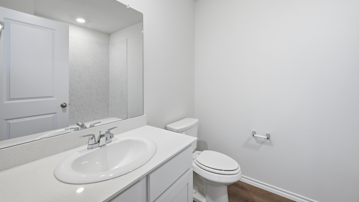 Clarke Floorplan Elevation A Bathroom Gallery Image - Sweetwater Springs in Sherman, TX
