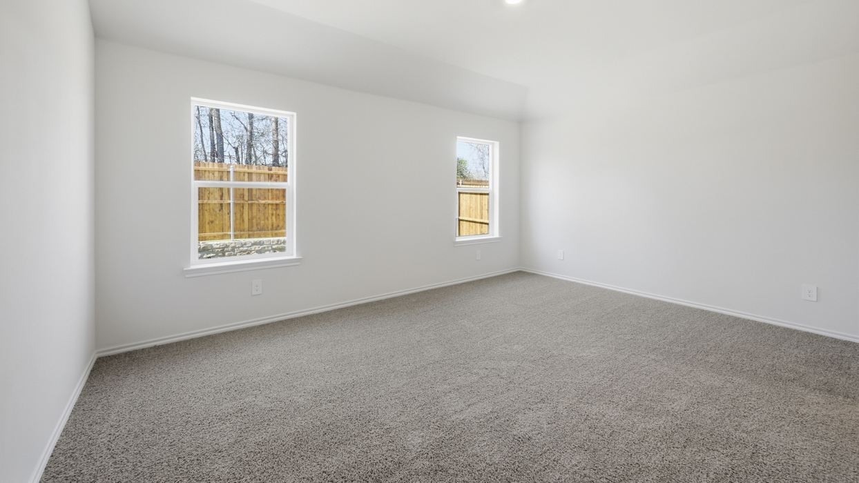 Clarke Floorplan Elevation B Bedroom Gallery Image - Sweetwater Springs in Sherman, TX