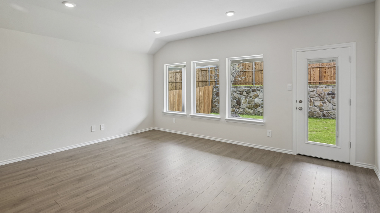 Evans Floorplan Elevation B Living Gallery Image - Sweetwater Springs in Sherman, TX