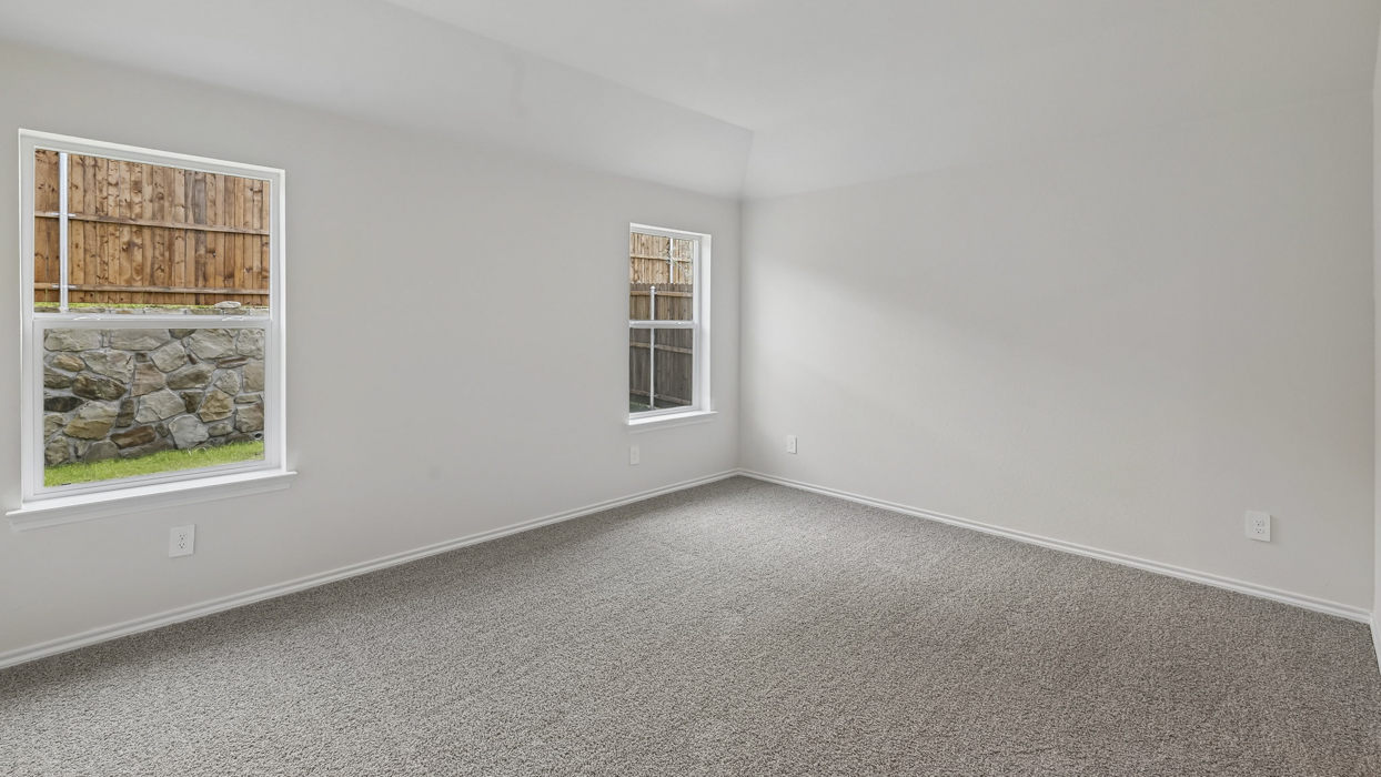 Evans Floorplan Elevation B Bedroom Gallery Image - Sweetwater Springs in Sherman, TX