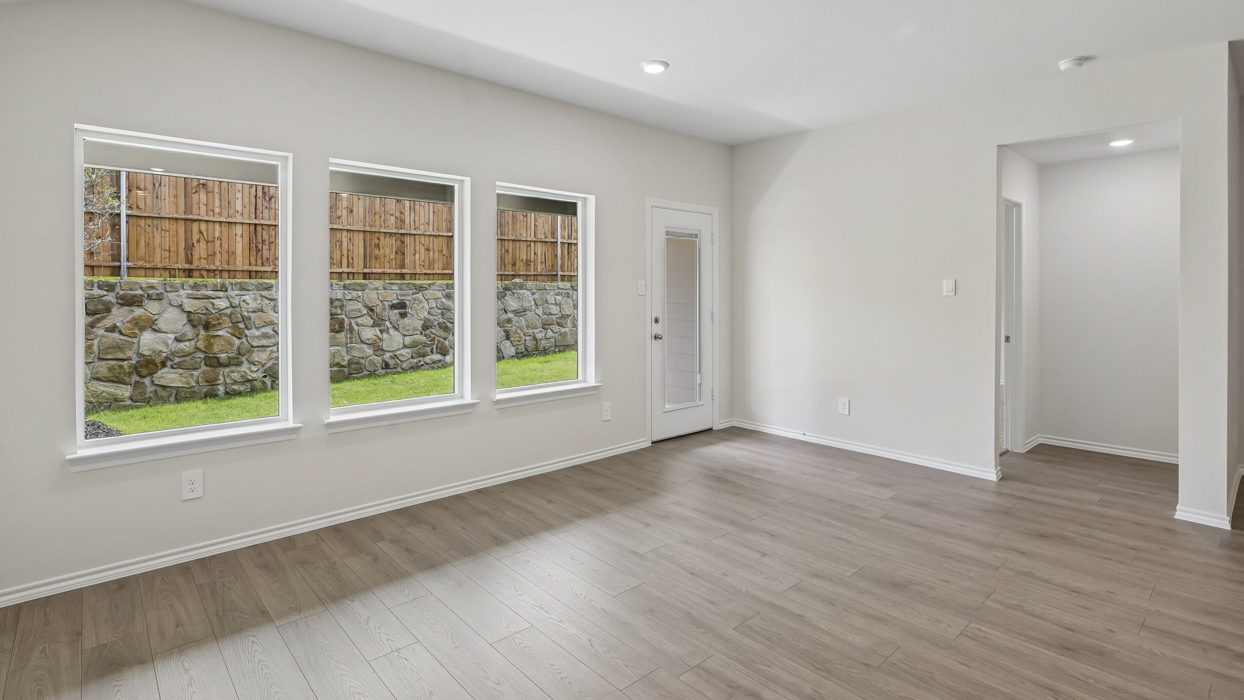 Evans Floorplan Elevation B Living Gallery Image - Sweetwater Springs in Sherman, TX