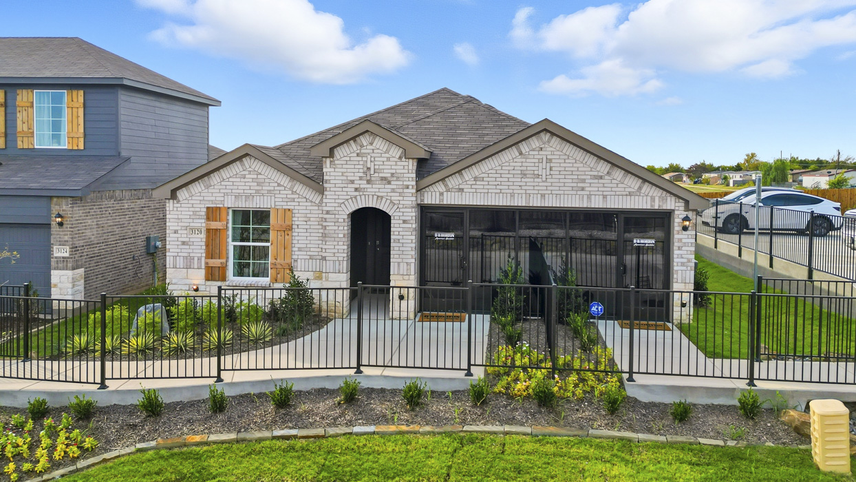 Harrison Floorplan Elevation B Exterior Gallery Image - Sweetwater Springs in Sherman, TX