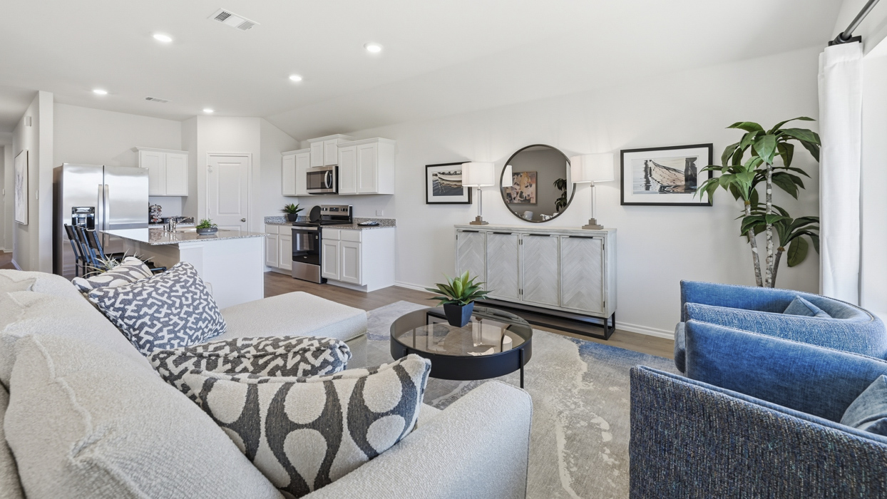 X35H Harrison Floorplan Living Gallery Image - Sweetwater Springs in Sherman TX