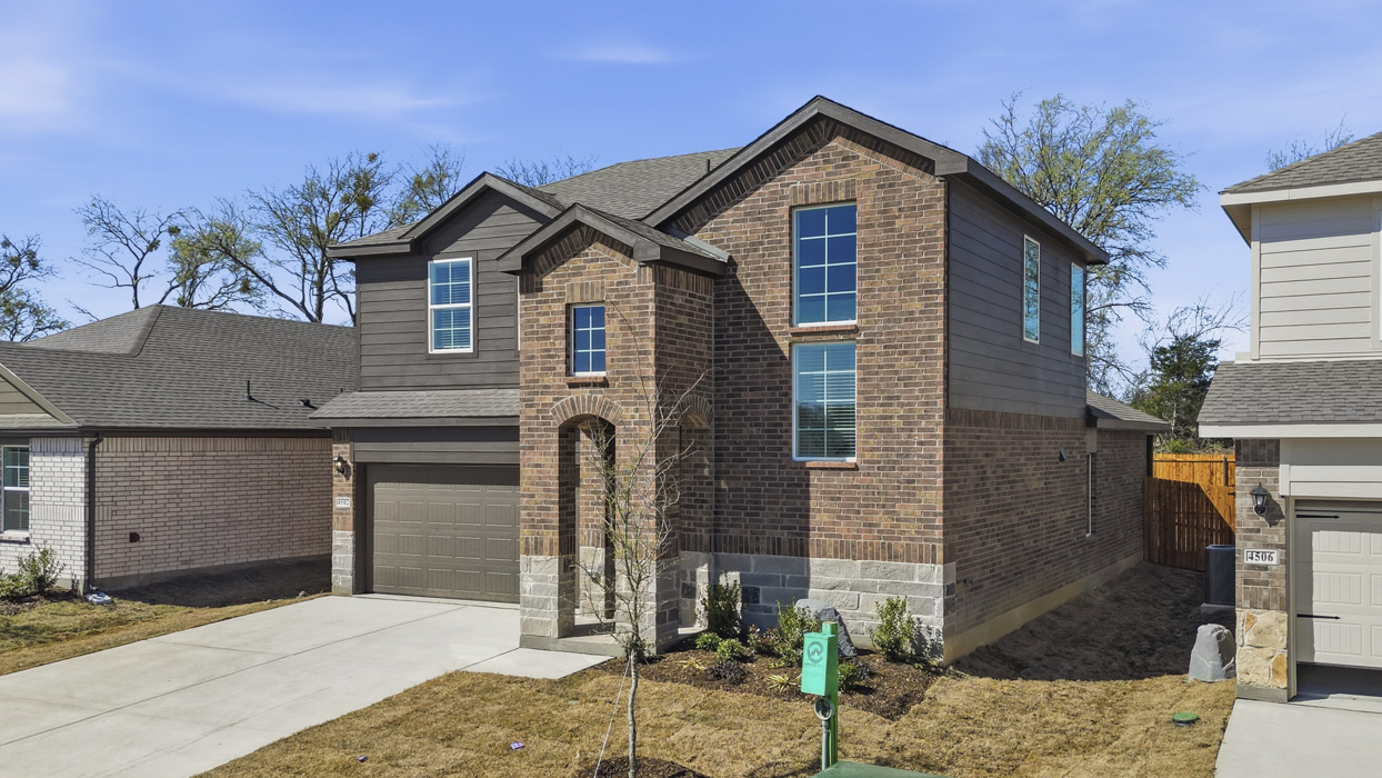 X35K Kirby Floorplan Exterior Gallery Image - Sweetwater Springs in Sherman TX