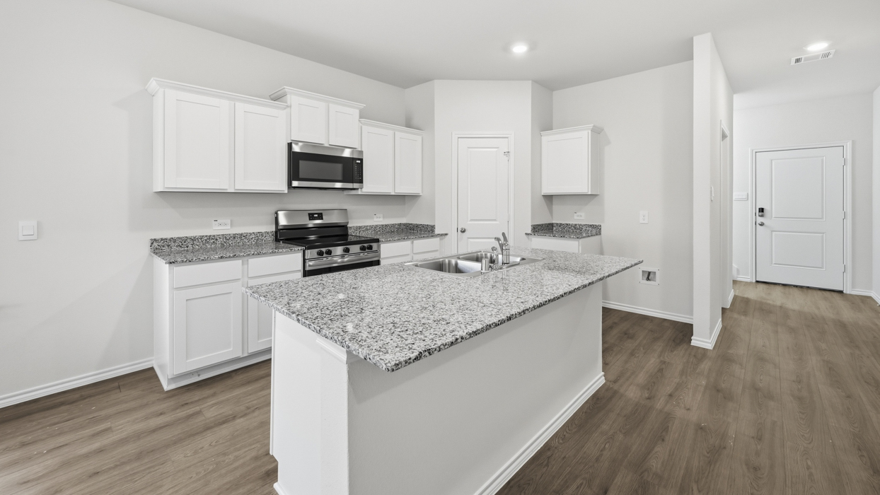 Kirby Floorplan Elevation A Kitchen Gallery Image - Sweetwater Springs in Sherman, TX