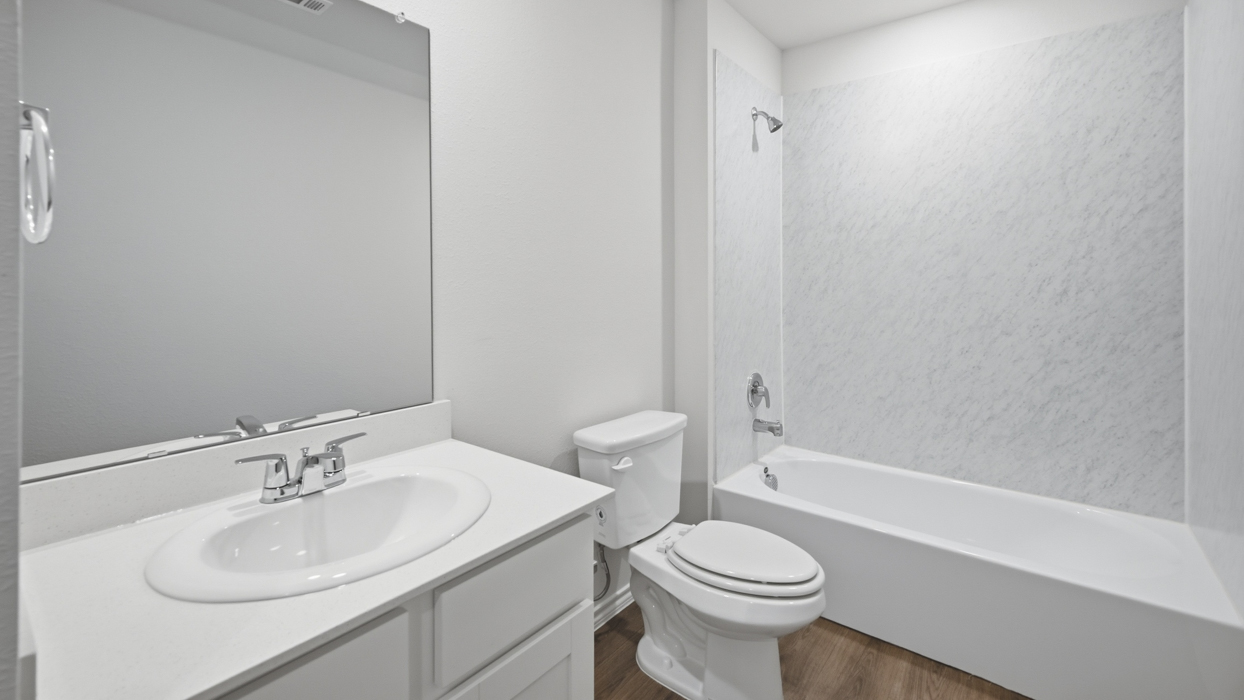 Kirby Floorplan Elevation A Bathroom Gallery Image - Sweetwater Springs in Sherman, TX
