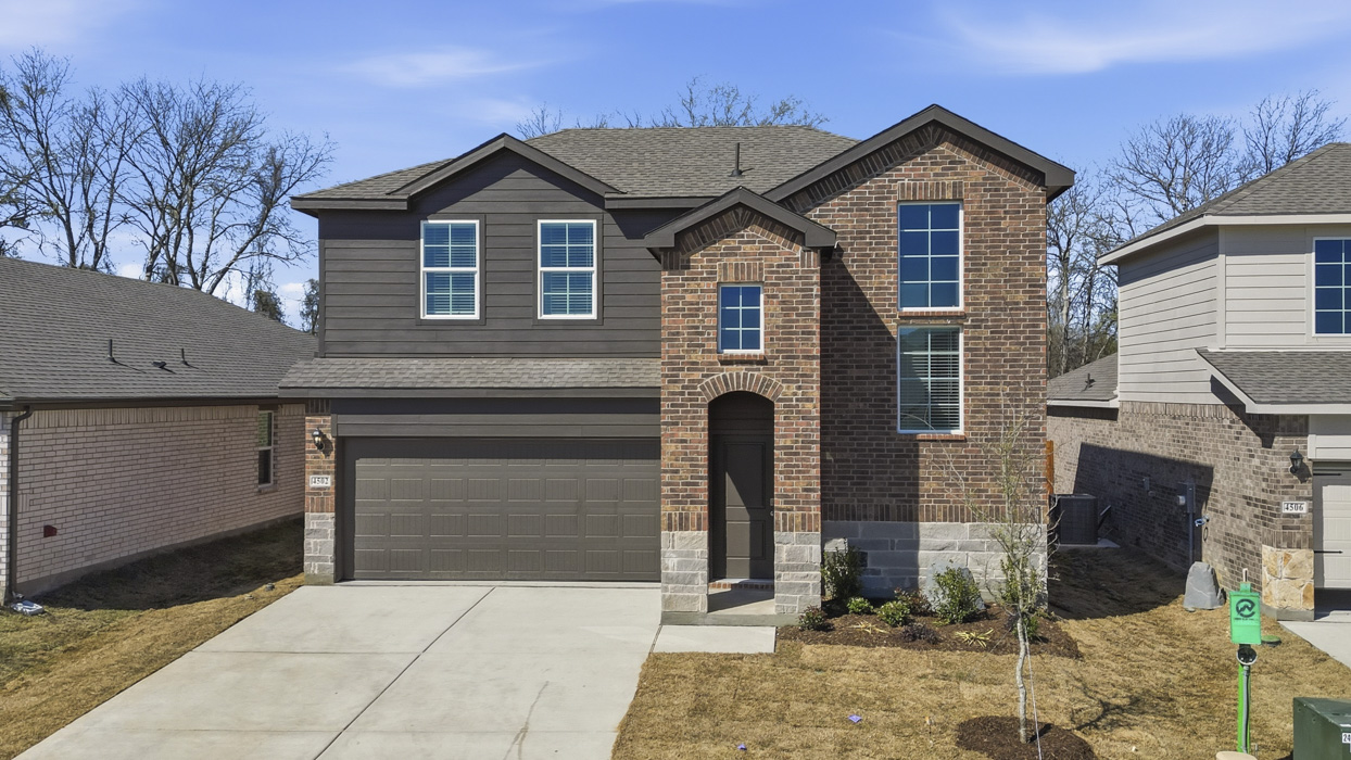 X35K Kirby Floorplan Exterior Gallery Image - Sweetwater Springs in Sherman TX