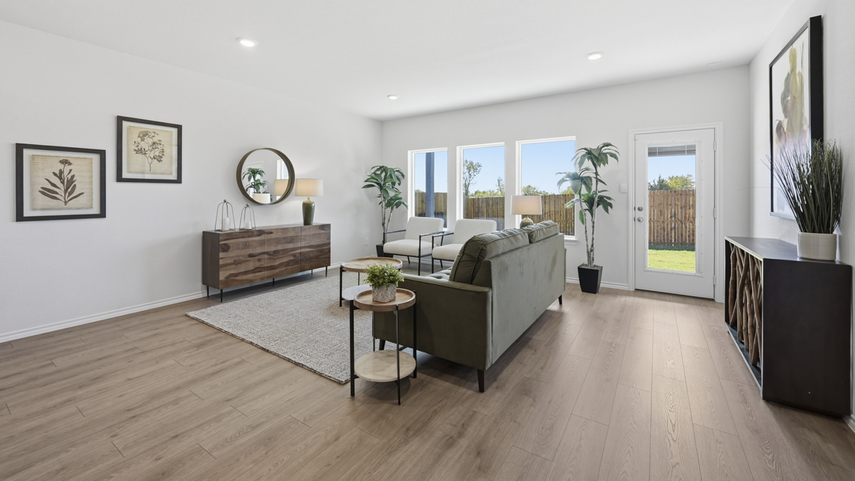 Murray Floorplan Elevation B Living Gallery Image - Sweetwater Springs in Sherman, TX