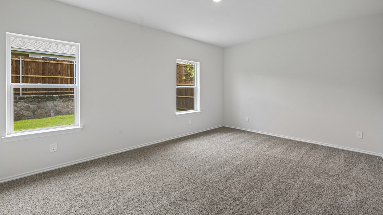 Peterson Floorplan Elevation B Bedroom Gallery Image - Sweetwater Springs in Sherman, TX