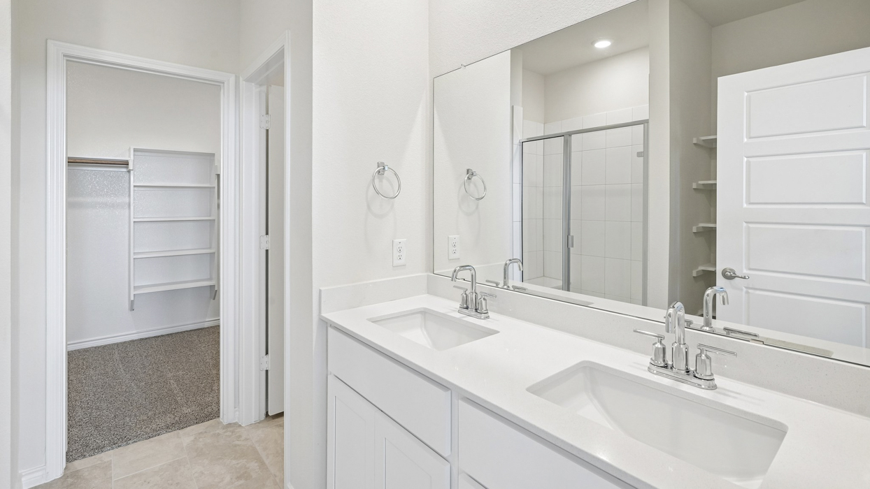 Draven Floorplan Living Bathroom Gallery Image- Magnolia at Legacy Hills in Celina, TX
