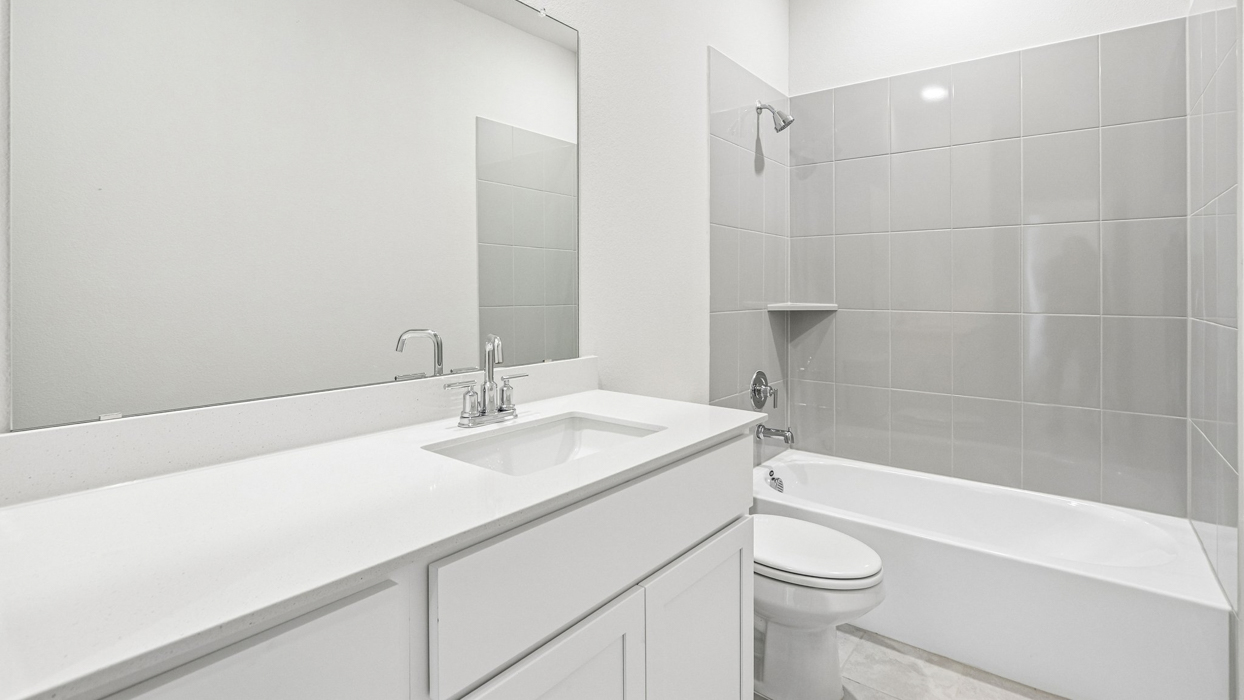 Cayuga Floorplan Bathroom - Magnolia at Legacy Hills in Celina, TX