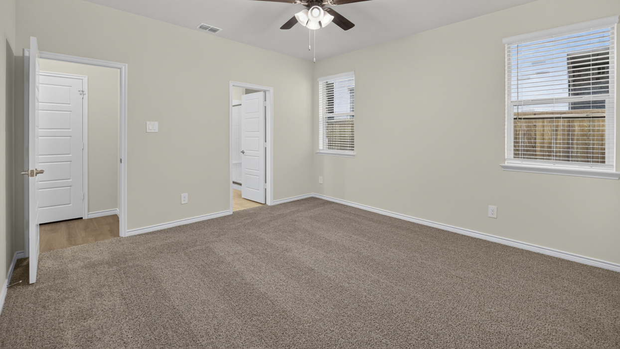 Cayuga Floorplan Elevation F Bedroom Gallery Image - Magnolia at Legacy Hills in Celina, TX