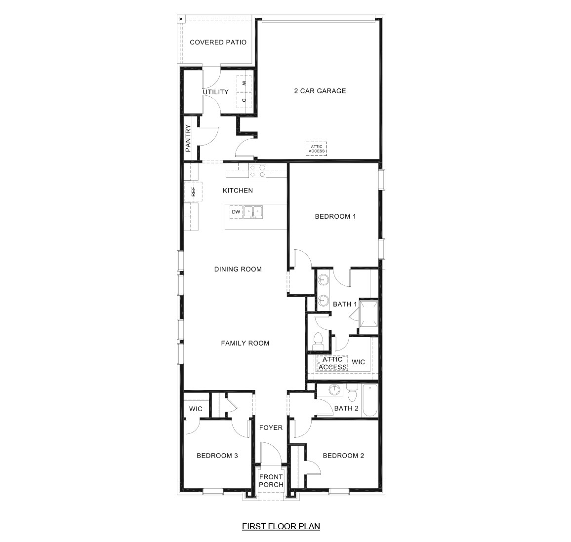 Cambridge Floorplan Magnolia at Legacy Hills in Celina, TX