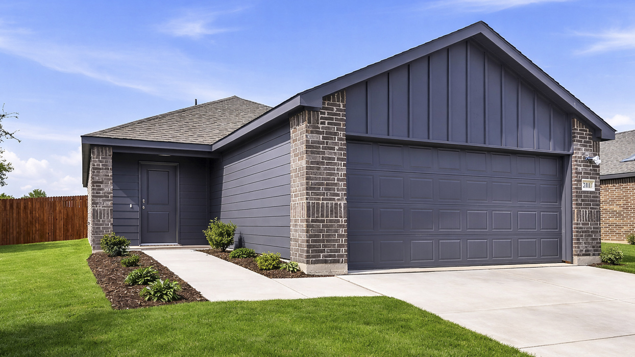 Barton Floorplan Elevation B Gallery Image-Leonard Crossing in Leonard, TX