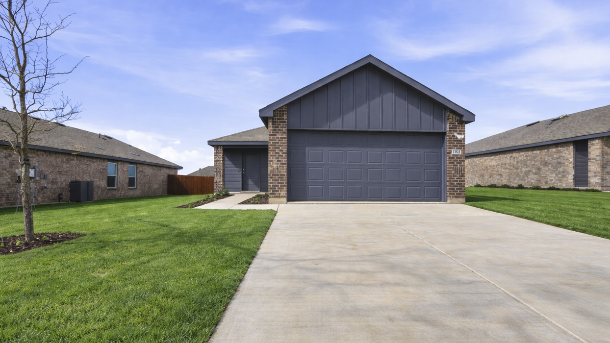 Atlanta Floorplan Elevation A Exterior Gallery Image - Leonard Crossing in Leonard, TX