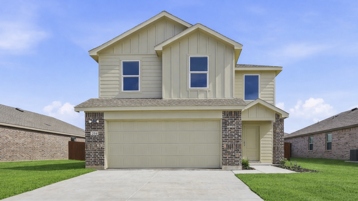 Davis Floorplan Elevation B Exterior Gallery Image- Leonard Crossing in Leonard, TX