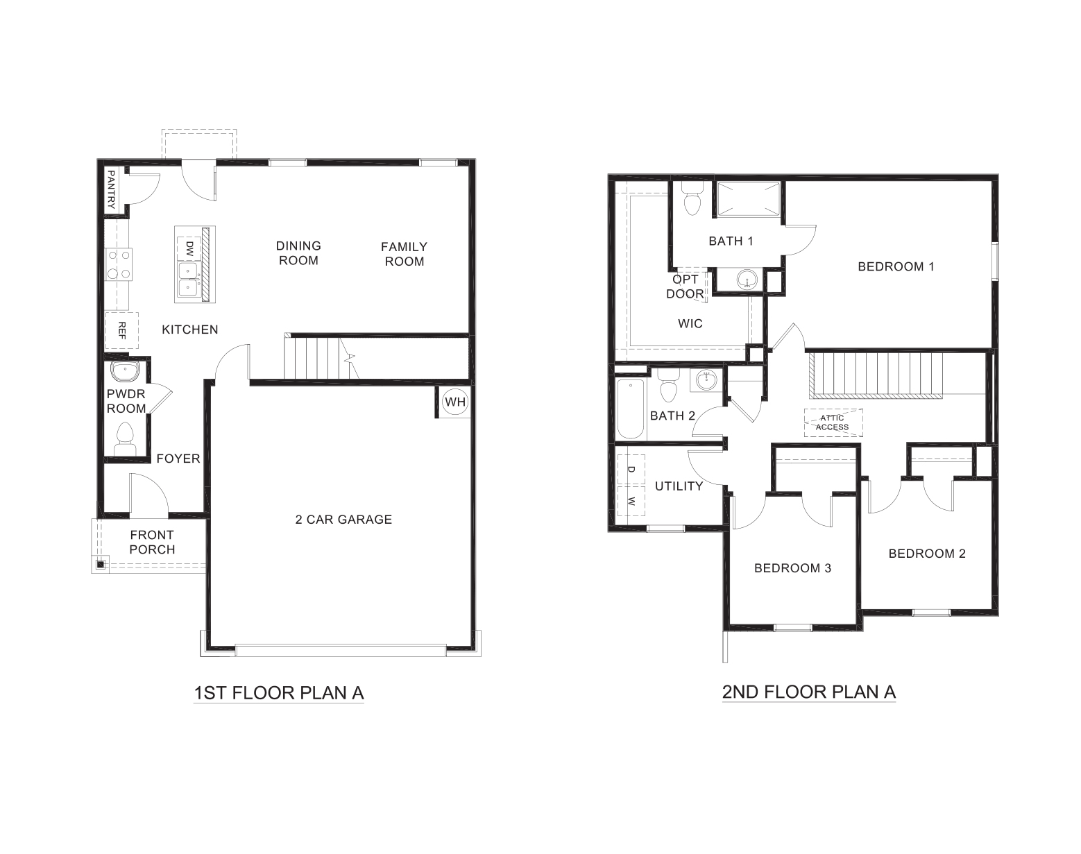 Davis Floorplan Exterior Rendering - Leonard Crossing in Leonard, TX