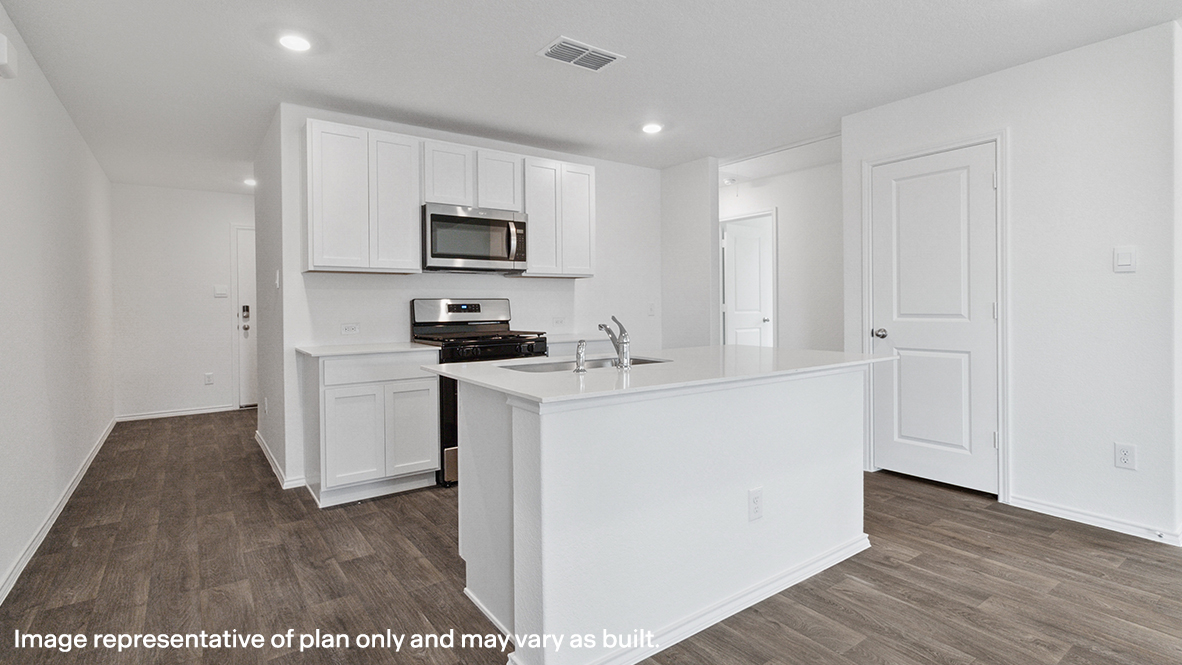 Estero Floorplan Kitchen Gallery Image - Leonard Crossing in Leonard, TX