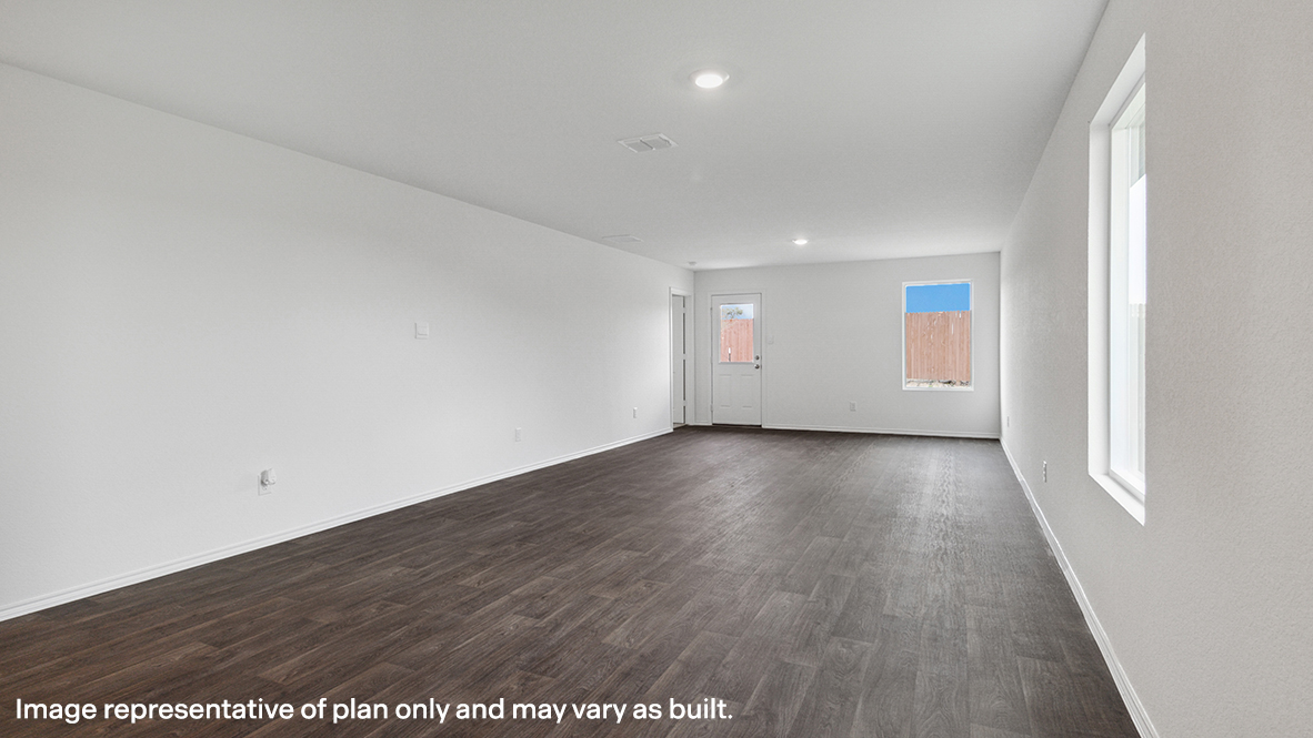 Estero Floorplan Living Gallery Image - Leonard Crossing in Leonard, TX