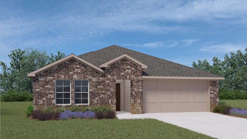 X40I Texas Cali floorplan elevation Brendering