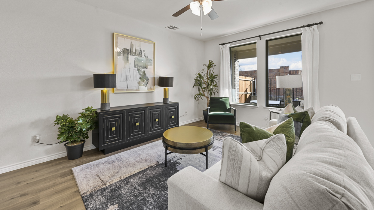 1547 Gale Elevation Living Gallery Image-The Vlgs of Hurricane Creek in Anna, TX