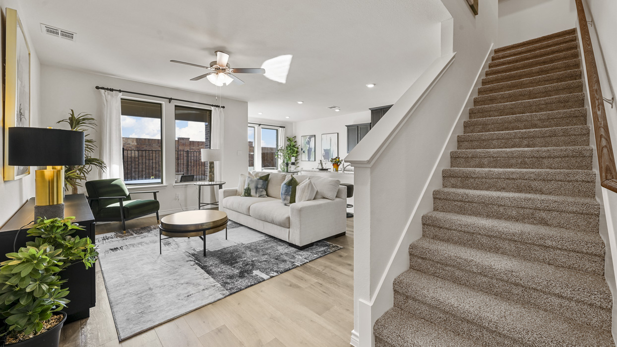 1547 Gale Elevation Stairs Gallery Image-The Vlgs of Hurricane Creek in Anna, TX