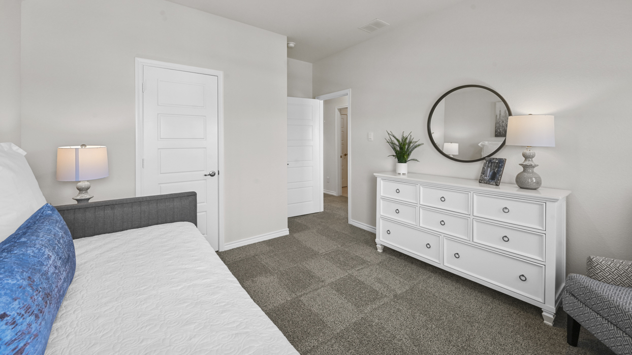 1964 Ophelia Floorplan Bedroom Gallery Image-The Villages of Hurricane Creek in Anna, TX