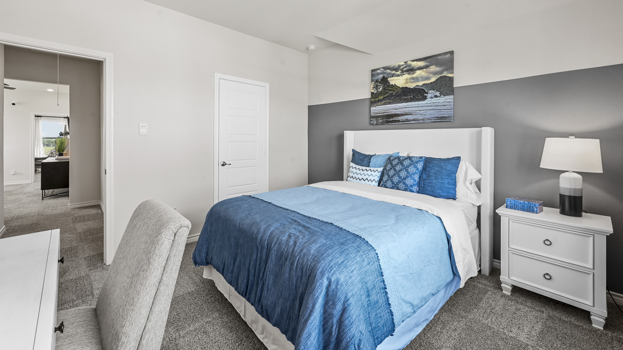 1964 Ophelia Floorplan Bedroom Gallery Image-The Villages of Hurricane Creek in Anna, TX